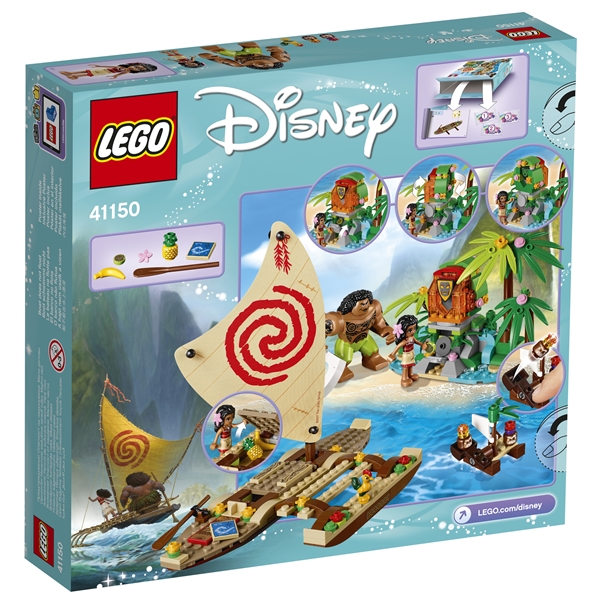 Stien ven instruktør 41150 LEGO Disney Princess Vaianas Havrejse - LEGO Disney Princess - LEGO |  Shopping4net