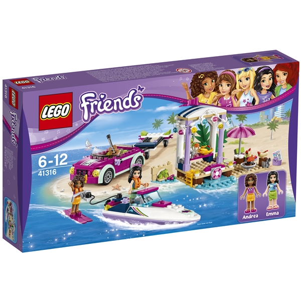 LEGO Friends Andreas Speedbåd-Transporter (Billede 1 af 7)