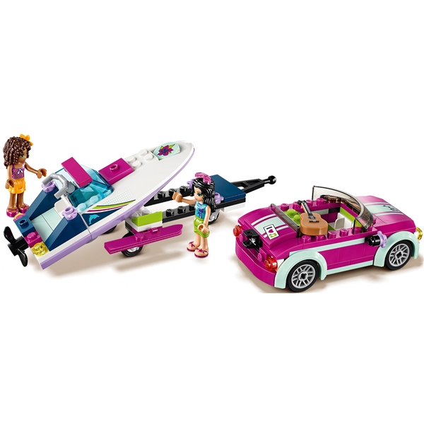 LEGO Friends Andreas Speedbåd-Transporter (Billede 6 af 7)