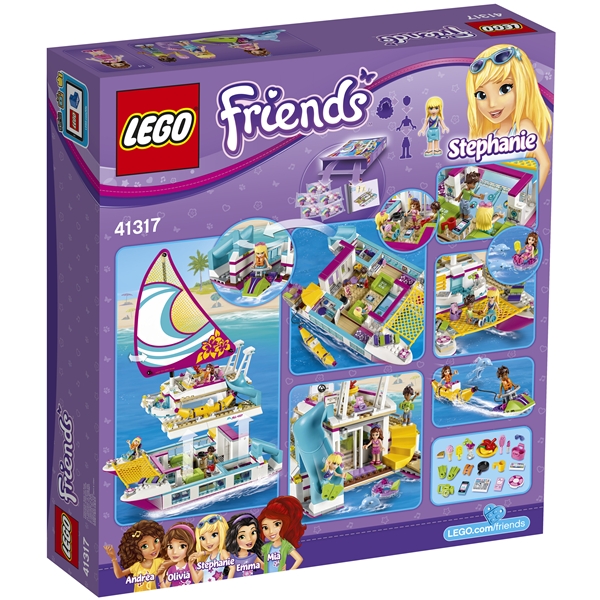 41317 LEGO Friends Solskinskatamaran (Billede 2 af 6)