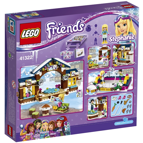 41322 LEGO Friends Skisportsstedets Skøjtebane (Billede 2 af 5)