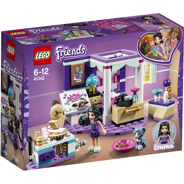 41342 LEGO Friends Emmas Luksusværelse (Billede 1 af 5)