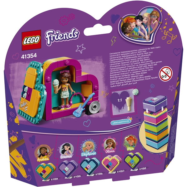 41354 LEGO Friends Andreas Hjerteæske (Billede 2 af 5)