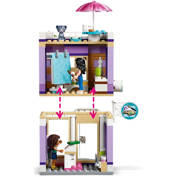 41365 LEGO Friends Emmas Kunstatelier (Billede 5 af 5)