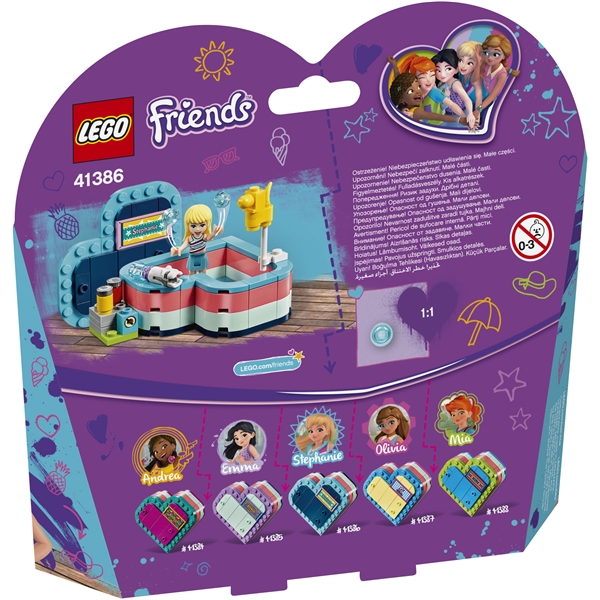 41386 LEGO® Friends Stephanies Sommerhjerteæske (Billede 2 af 3)