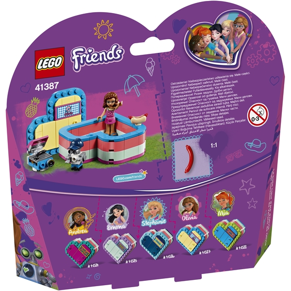 41387 LEGO® Friends Olivias Sommerhjerteæske (Billede 2 af 3)