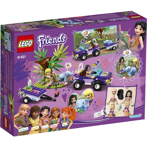 41421 LEGO Friends Elefantunge-redning i junglen (Billede 2 af 7)