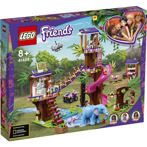 41424 LEGO Friends Redningsstation i junglen (Billede 1 af 7)