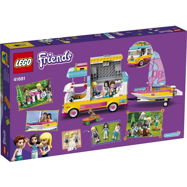 41681 LEGO Friends Skov-autocamper og sejlbåd (Billede 2 af 3)