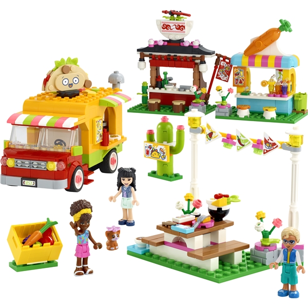 41701 LEGO Friends Streetfood-Marked (Billede 3 af 5)