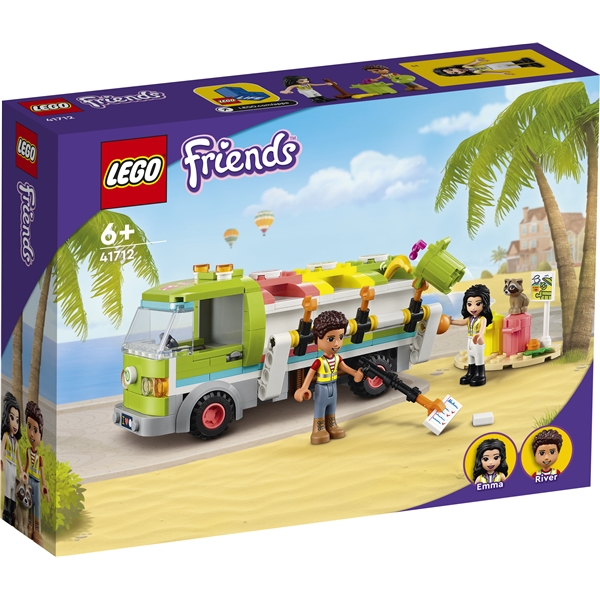 41712 LEGO Friends Affaldssorteringsbil (Billede 1 af 6)