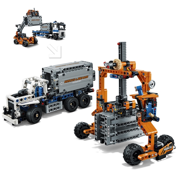 42062 LEGO Technic Containertransport (Billede 9 af 9)