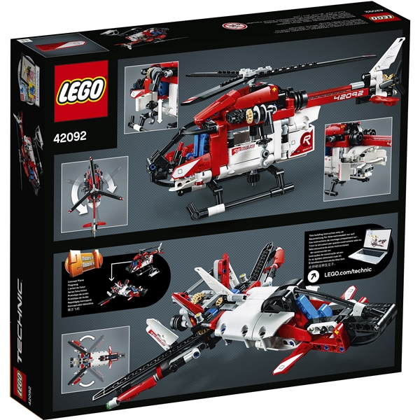 42092 LEGO Technic Redningshelikopter (Billede 2 af 5)
