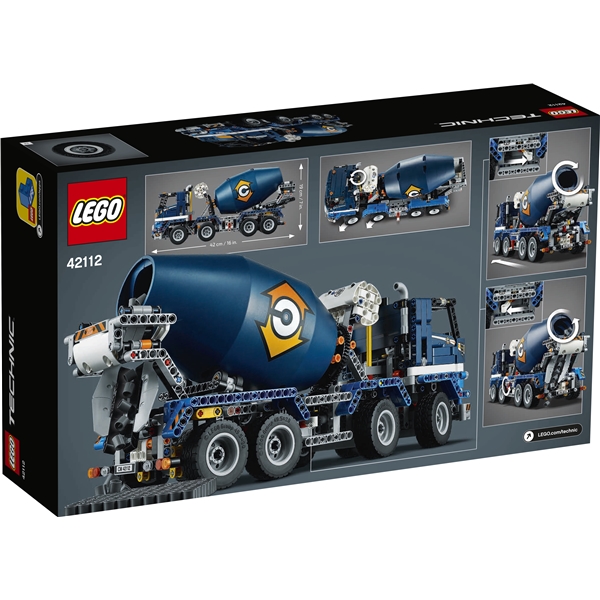 42112 LEGO Technic Lastbil med betonblander (Billede 2 af 3)