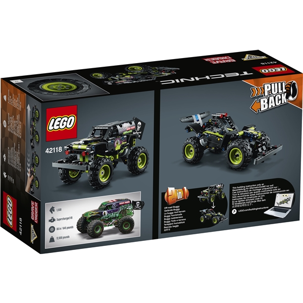 42118 LEGO Technic Monster Jam® Grave Digger (Billede 2 af 5)