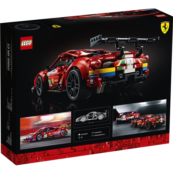 42125 LEGO Technic Ferrari 488 GTE “AF Corse #51” (Billede 2 af 6)
