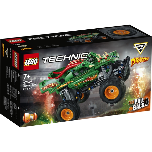 42149 LEGO Technic Monster Jam Dragon (Billede 1 af 6)