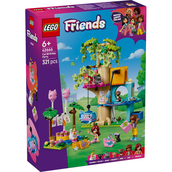 42666 LEGO Friends Kattefest & Træhytte (Billede 1 af 6)