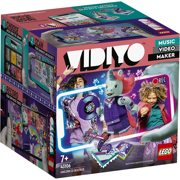 43106 LEGO Vidiyo Unicorn DJ BeatBox (Billede 1 af 3)