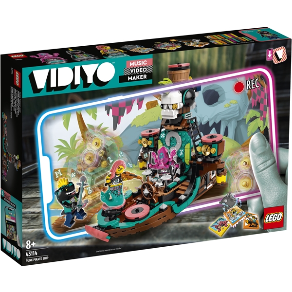 43114 LEGO Vidiyo Punk Pirate Ship (Billede 1 af 3)