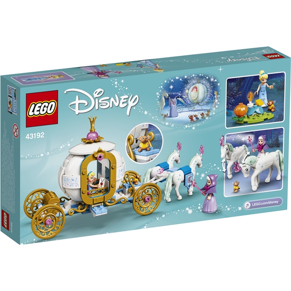 43192 LEGO Disney Princess Askepots royale karet (Billede 2 af 4)