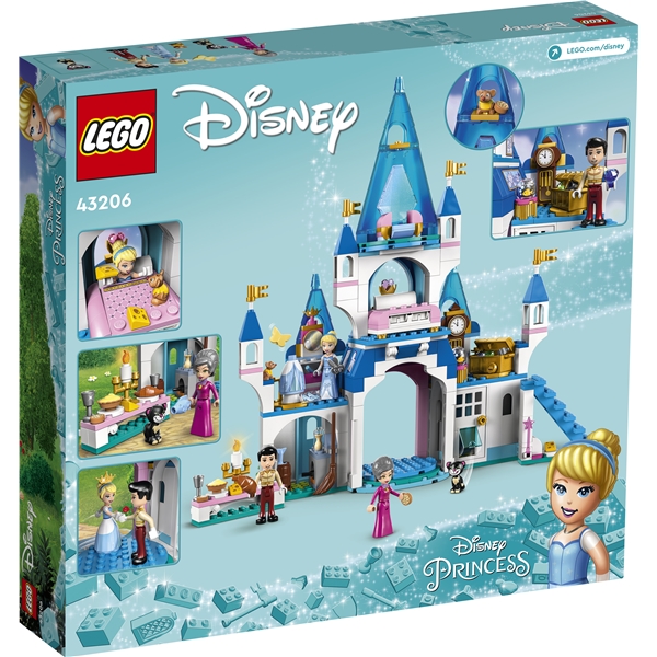 43206 LEGO Disney Askepot & Prinsens Slot (Billede 2 af 7)