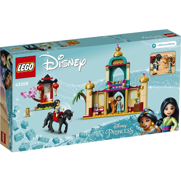 43208 LEGO Disney Princess Jasmin & Mulans Eventyr (Billede 2 af 6)