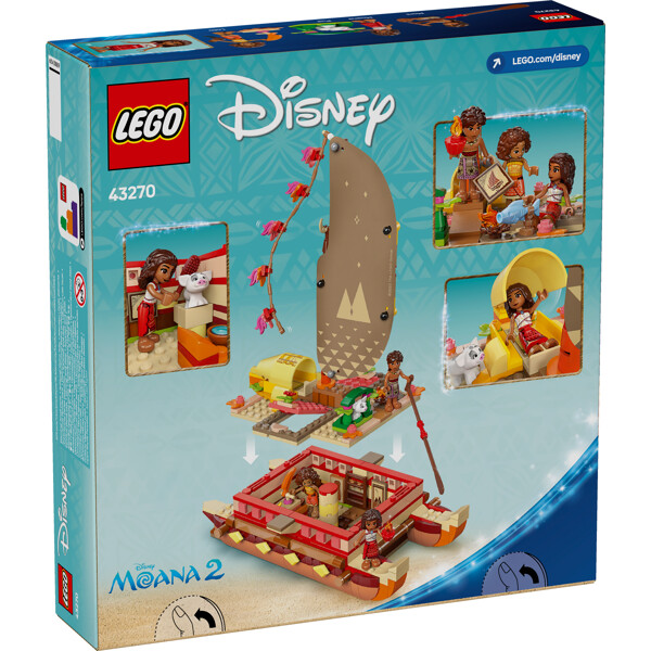 43270 LEGO Vaianas Eventyrkano (Billede 2 af 6)