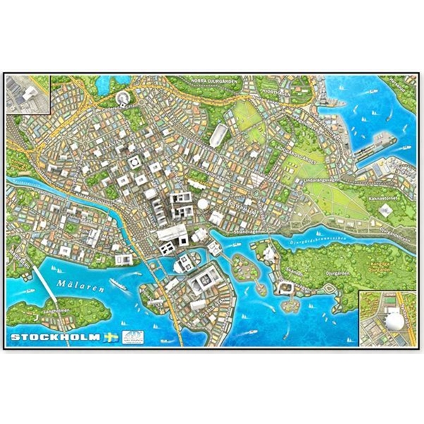 4D Cityscape Puzzle Stockholm (Billede 2 af 2)