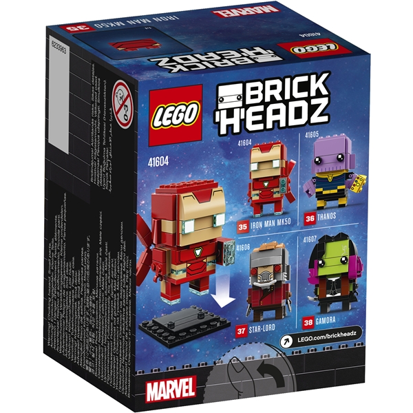 41604 LEGO BrickHeadz IronMan MK50 (Billede 2 af 3)