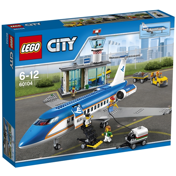 60104 LEGO City Lufthavn Passagerterminal (Billede 1 af 3)