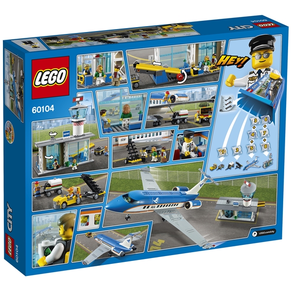 60104 LEGO City Lufthavn Passagerterminal (Billede 3 af 3)