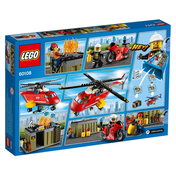 60108 LEGO City Brandvæsnets udrykningsenhed (Billede 3 af 3)