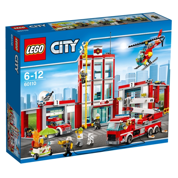 60110 LEGO City Brandstation (Billede 1 af 3)