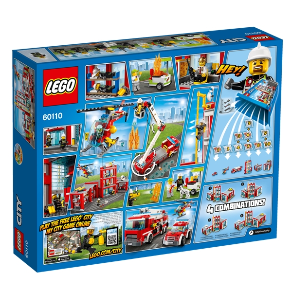 60110 LEGO City Brandstation (Billede 3 af 3)