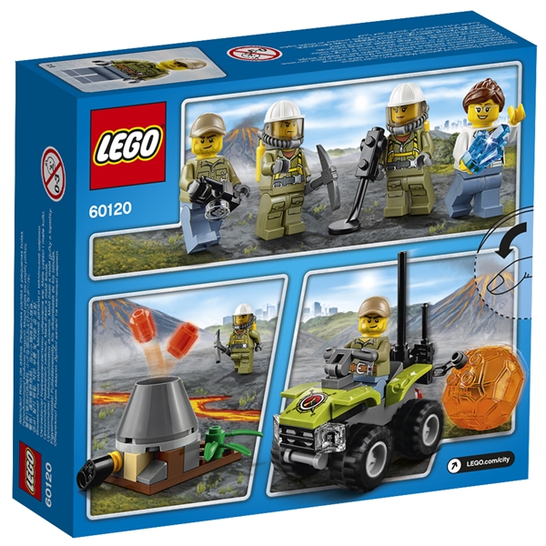 60120 LEGO City Vulkan Startsæt (Billede 3 af 3)