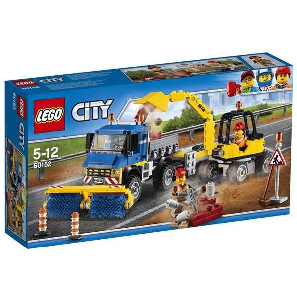60152 LEGO City Fejemaskine og Gravemaskine (Billede 1 af 10)