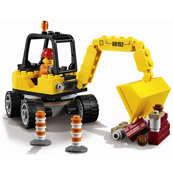60152 LEGO City Fejemaskine og Gravemaskine (Billede 10 af 10)