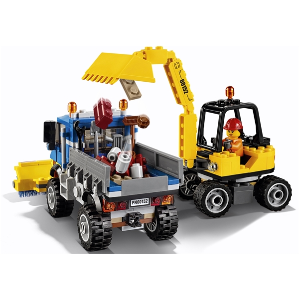60152 LEGO City Fejemaskine og Gravemaskine (Billede 3 af 10)