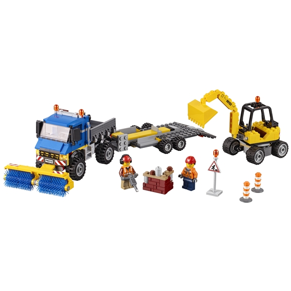 60152 LEGO City Fejemaskine og Gravemaskine (Billede 5 af 10)