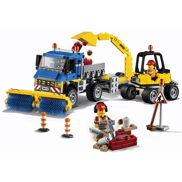 60152 LEGO City Fejemaskine og Gravemaskine (Billede 7 af 10)