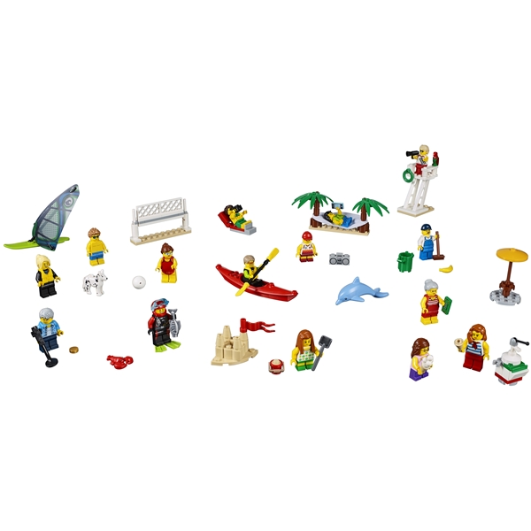 60153 LEGO City Figursæt - Sjov ved Stranden (Billede 3 af 10)