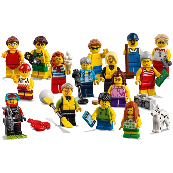 60153 LEGO City Figursæt - Sjov ved Stranden (Billede 8 af 10)