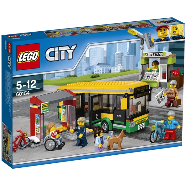 60154 LEGO City Busstation (Billede 1 af 10)
