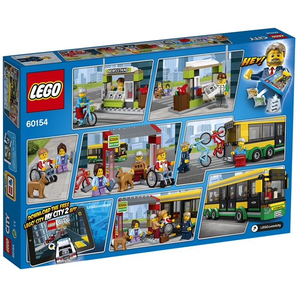 60154 LEGO City Busstation (Billede 2 af 10)