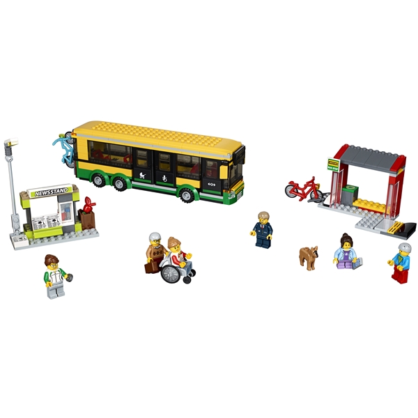 60154 LEGO City Busstation (Billede 3 af 10)