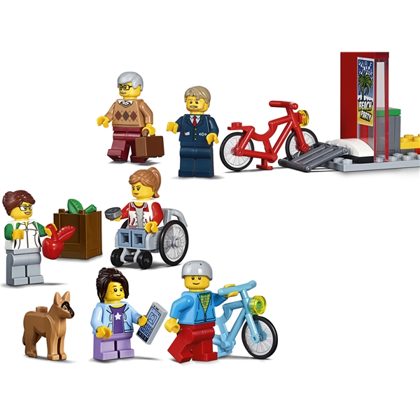 60154 LEGO City Busstation (Billede 9 af 10)
