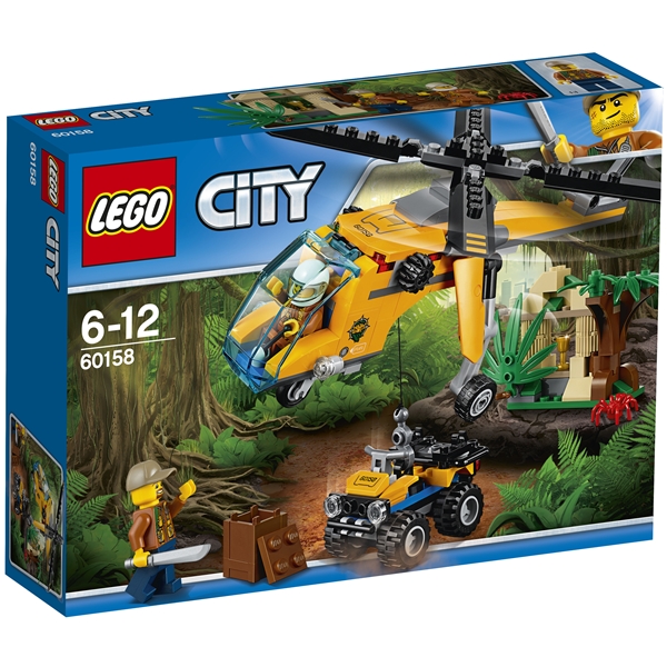 60158 LEGO City Junglefragthelikopter (Billede 1 af 9)