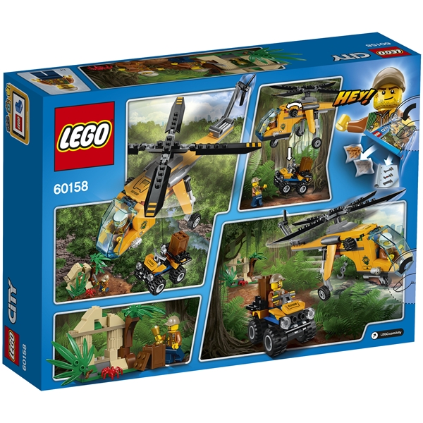 60158 LEGO City Junglefragthelikopter (Billede 2 af 9)