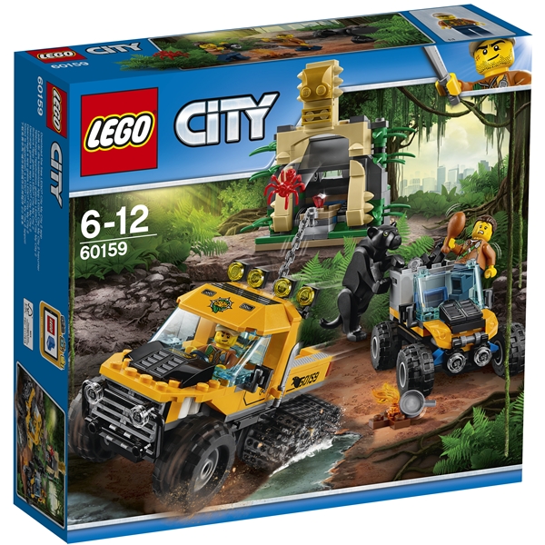 60159 LEGO City Junglemission Hjul Bæltekøretøj (Billede 1 af 9)